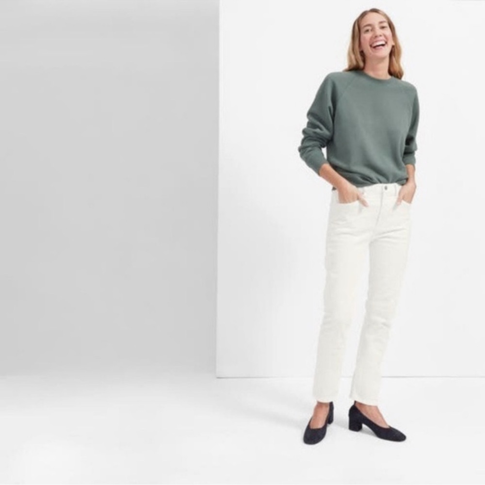 Everlane Boyfriend Jean Size 25 White - Picture 3 of 13